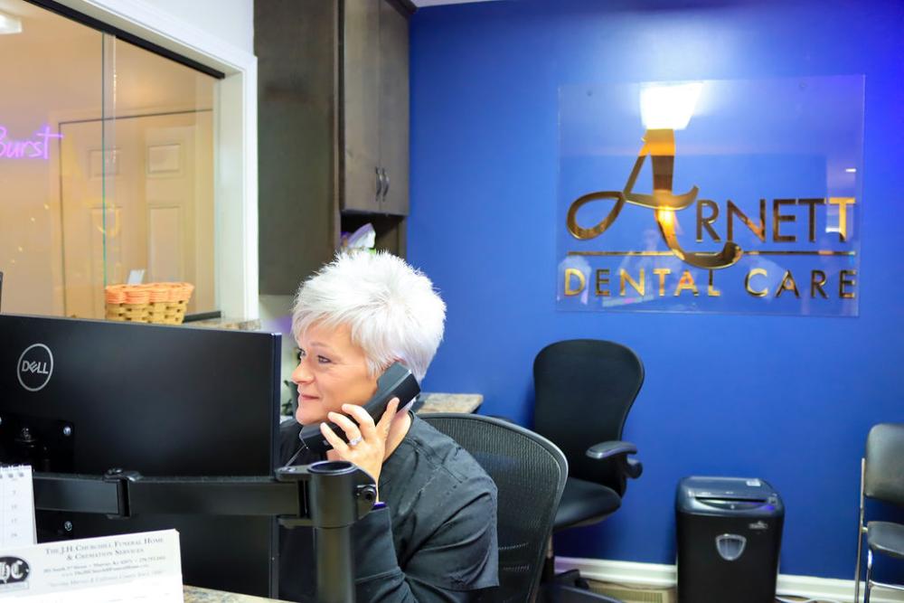 Arnett Dental Care front desk